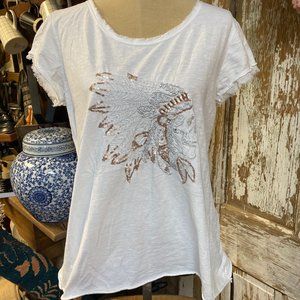 Zenara Indian Embroidery T-shirt!!! TWO COLORS!!!